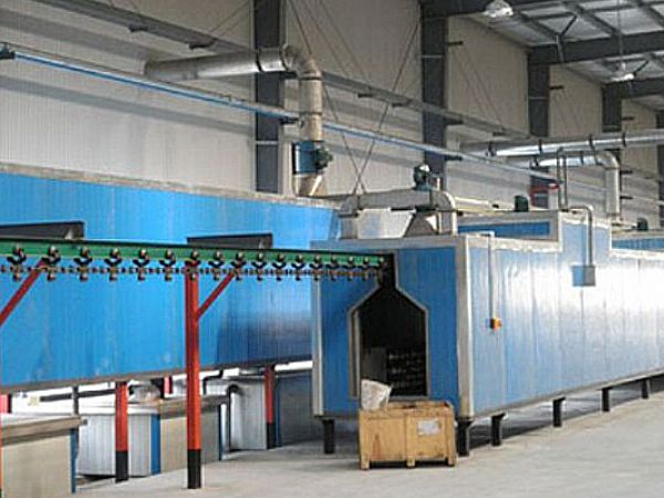 前處理生產線(前處理設備)的七大結構組成